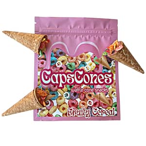 FRUITY CEREAL CAPSCONES