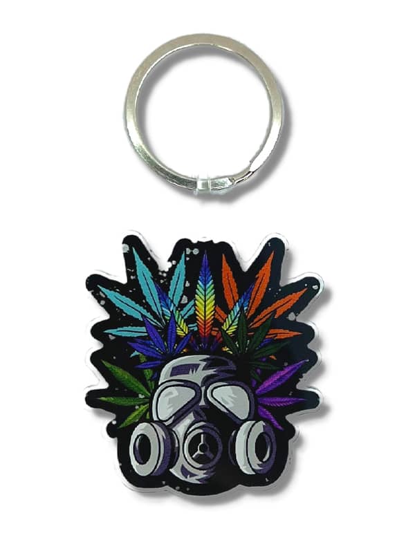 FLOWER HEAD Key Chain